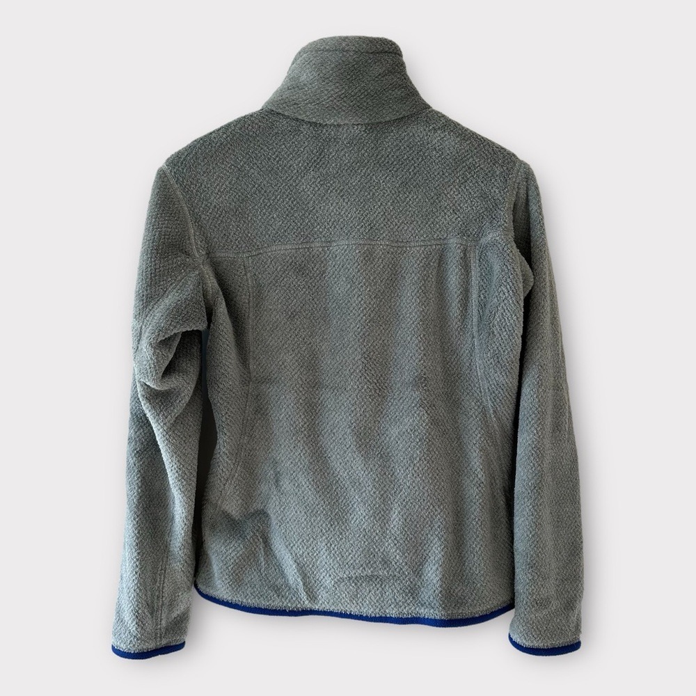 Patagonia Gray Re-Tool Fleece Snap Pullover Women's Size Small - Picture 4 of 7